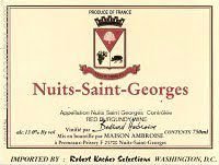 Bottle of Ambroise Nuits Saint Georges 1er Cru les Vaucrains 2009
