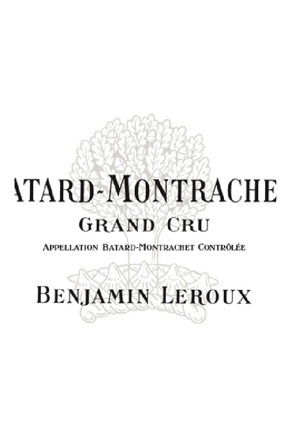 Bottle of Benjamin Leroux Benjamin Leroux Batard Montrachet Grand Cru 2018