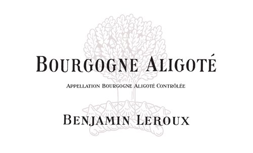 Bottle of Benjamin Leroux Bourgogne Aligote 2023