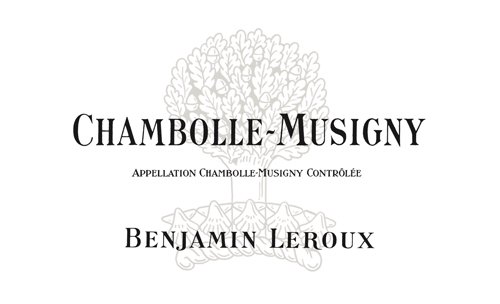 Bottle of Benjamin Leroux Chambolle Musigny 2023