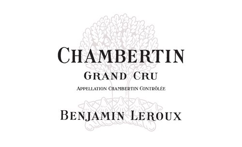 Bottle of Benjamin Leroux Charmes Chambertin Grand Cru 2023