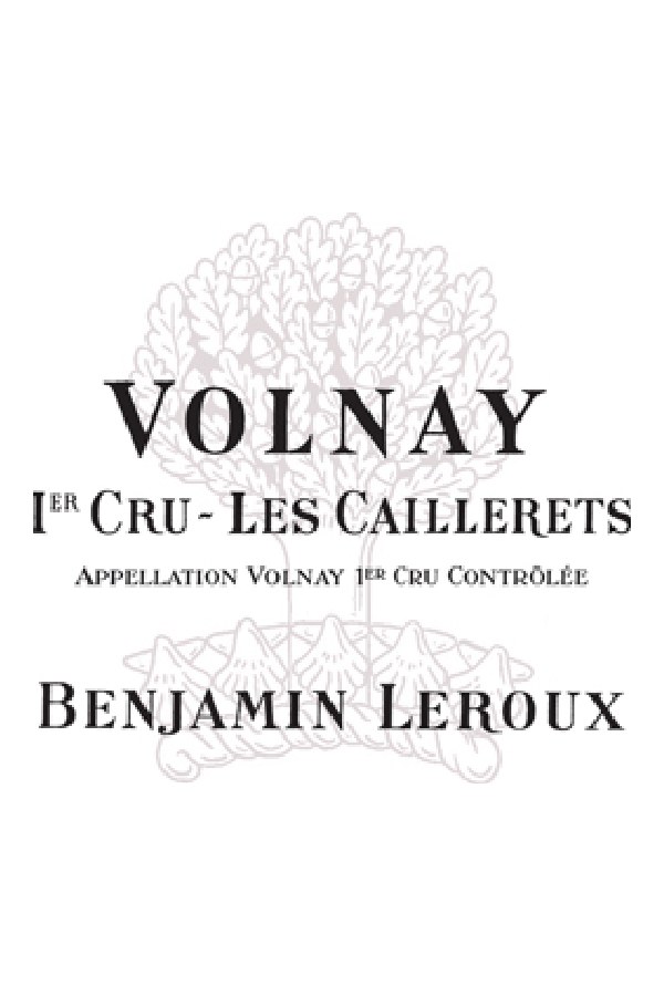 Bottle of Benjamin Leroux Benjamin Leroux Volnay 1er Cru les Caillerets 2022