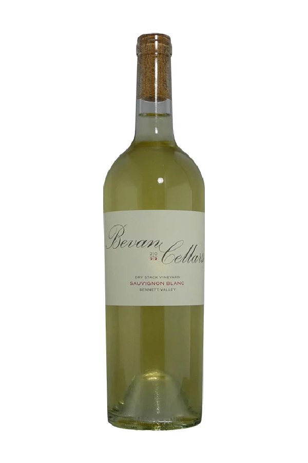 Bottle of Bevan Cellars Sauvignon Blanc Dry Stack Vineyard Bennet Valley 2023