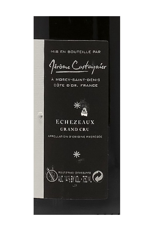 Bottle of Castagnier Sarl Jerome Castagnier Echezeaux Grand Cru 2018