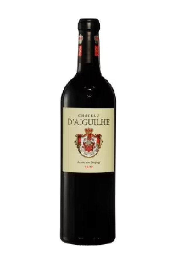Bottle of Château D'aiguilhe Castillon Cotes de Bordeaux 2022