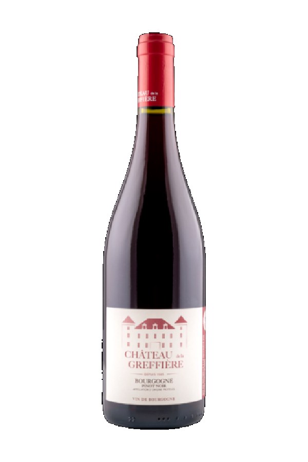 Bottle of Chateau de La Greffière Château de la Greffiere Bourgogne Pinot Noir 2022