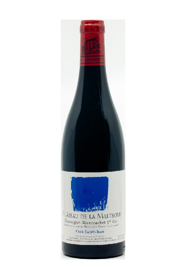 Bottle of Château de La Maltroye Château de la Maltroye Chassagne Montrachet Rouge 1er Cru Clos Saint Jean 2021