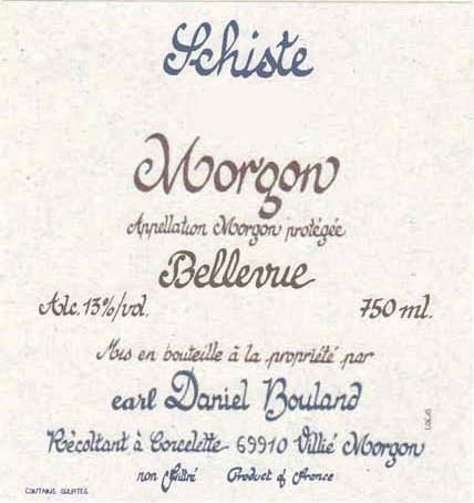 Bottle of Daniel Bouland Domaine Daniel Bouland Morgon Pre Jourdan 2020