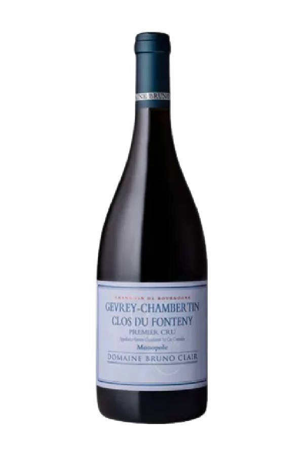 Bottle of Bruno Clair Domaine Bruno Clair Gevrey Chambertin 1er Cru Clos du Fonteny Monopole 2021