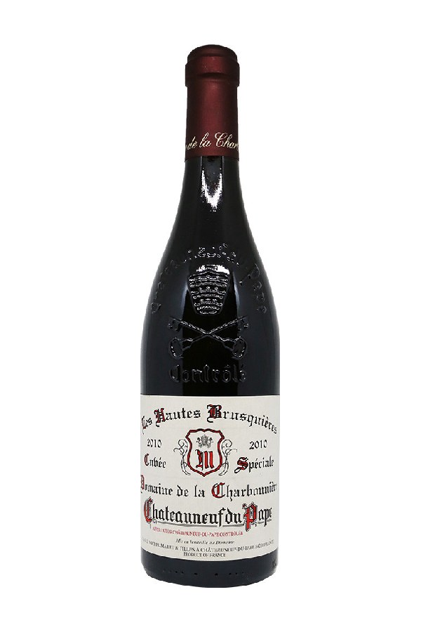 Bottle of Domaine de la Charbonnière Domaine de la Charbonniere Chateauneuf du Pape Cuvee Hautes Brusquieres 2020