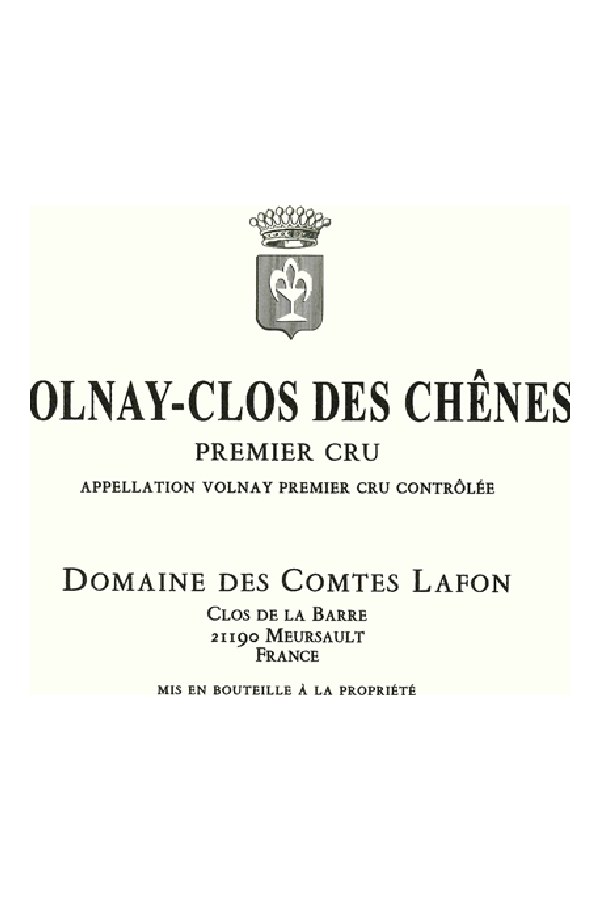 Bottle of Domaine des Comte Lafon Volnay 1er Cru Clos des Chenes 2023