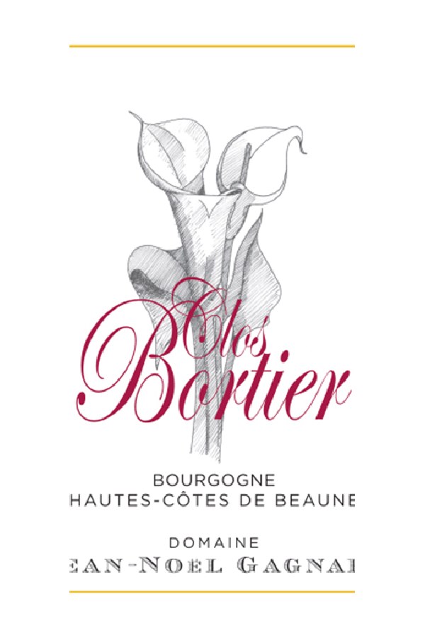 Bottle of Domaine Jean-Noel Gagnard Domaine Jean Noel Gagnard Bourgogne Rouge Hauters Cotes de Beaune Clos Bortier 2022