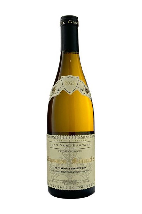 Bottle of Domaine Jean-Noel Gagnard Domaine Jean Noel Gagnard Chassagne Montrachet 1er Cru les Chaumees 2018