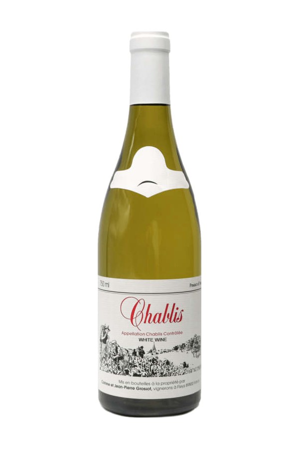 Bottle of Domaine Jp Grossot Chablis 2020