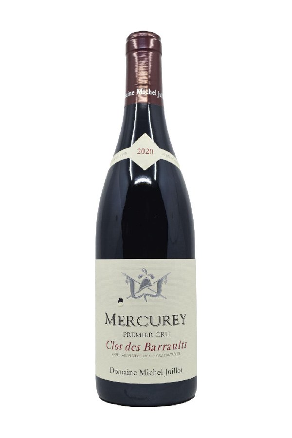 Bottle of Domaine Juillot Mercurey 1er Cru Clos des Barraults 2020