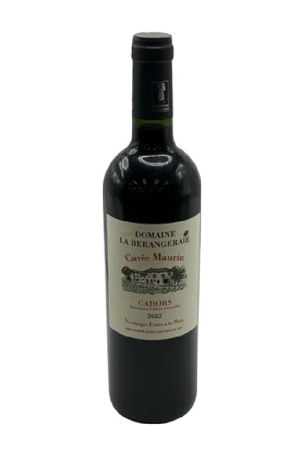 Bottle of Domaine la Berangeraie Cahors Cuvee Maurin 2022