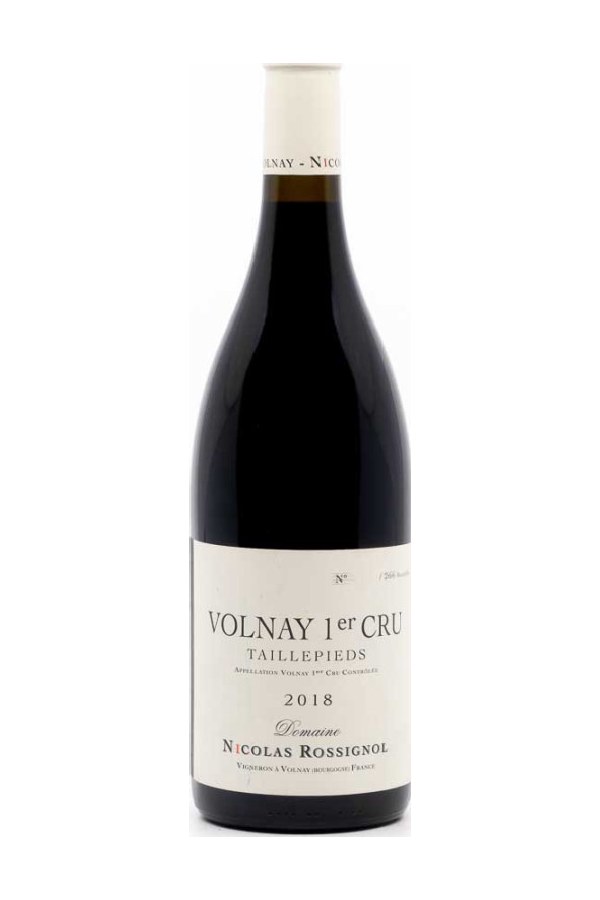 Bottle of Domaine Nicolas Rossignol Domaine Nicolas Rossignol Volnay 1er Cru les Taillepieds 2018