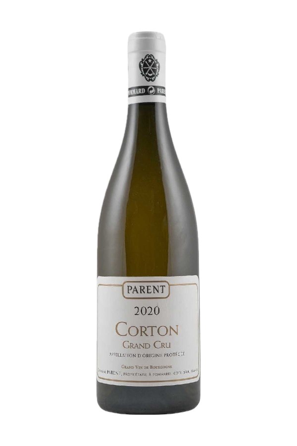 Bottle of Domaine Parent Corton Grand Cru Blanc 2020