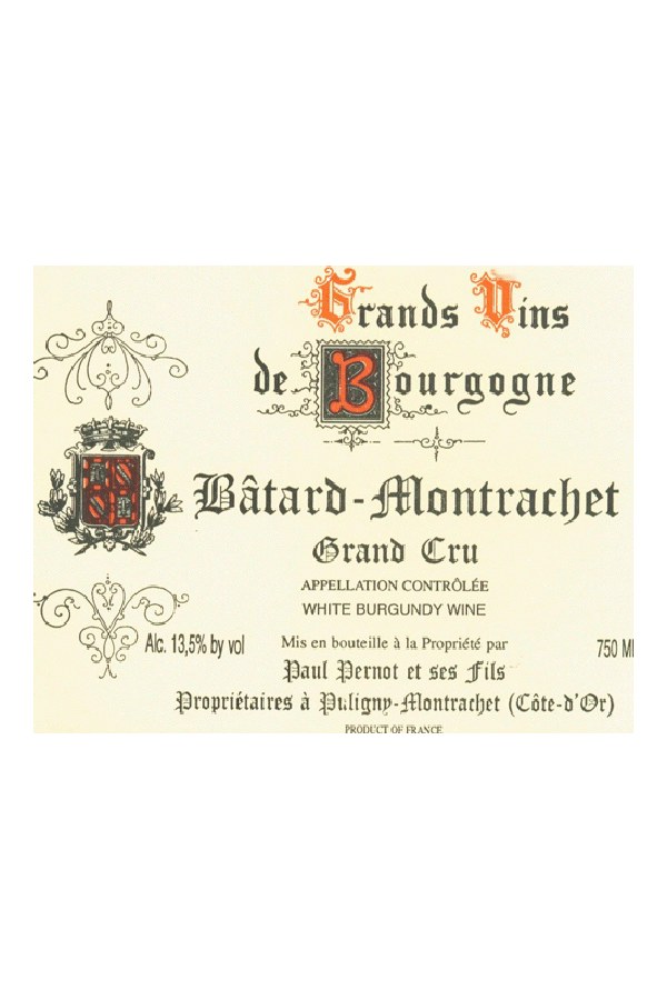 Bottle of Domaine Paul Pernot Domaine Paul Pernot Batard Montrachet Grand Cru 2021