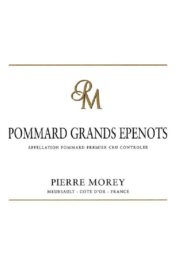 Bottle of Pierre Morey Domaine Pierre Morey Pommard 1er Cru Grands Epenots 2017