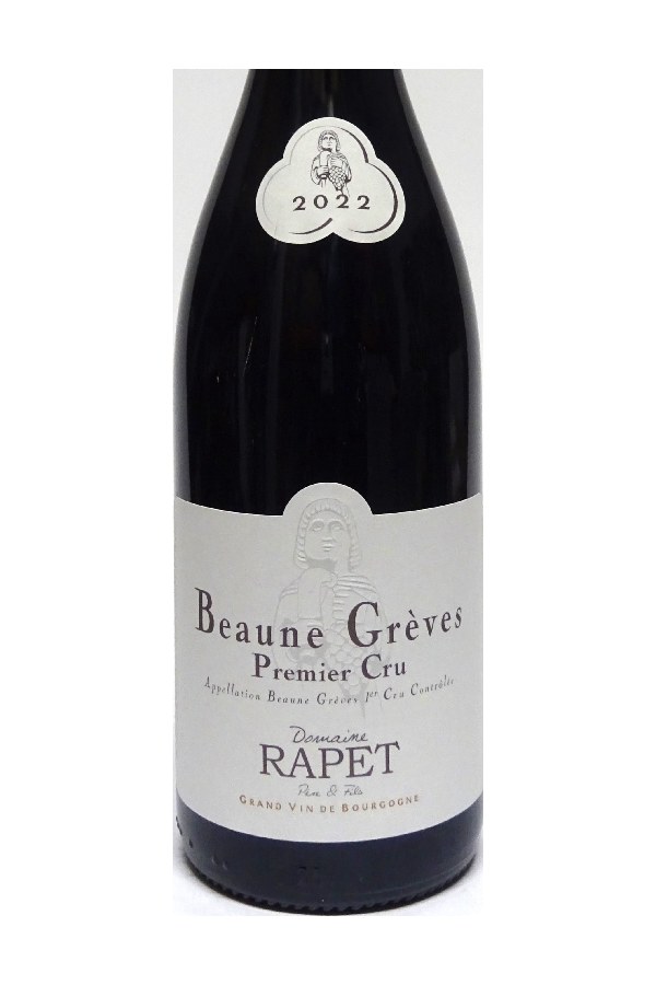 Bottle of Rapet Domaine Rapet Beaune 1er Cru les Greves 2022