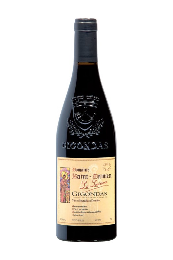 Bottle of Domaine Saint Damien Gigondas la Louisiane 2023