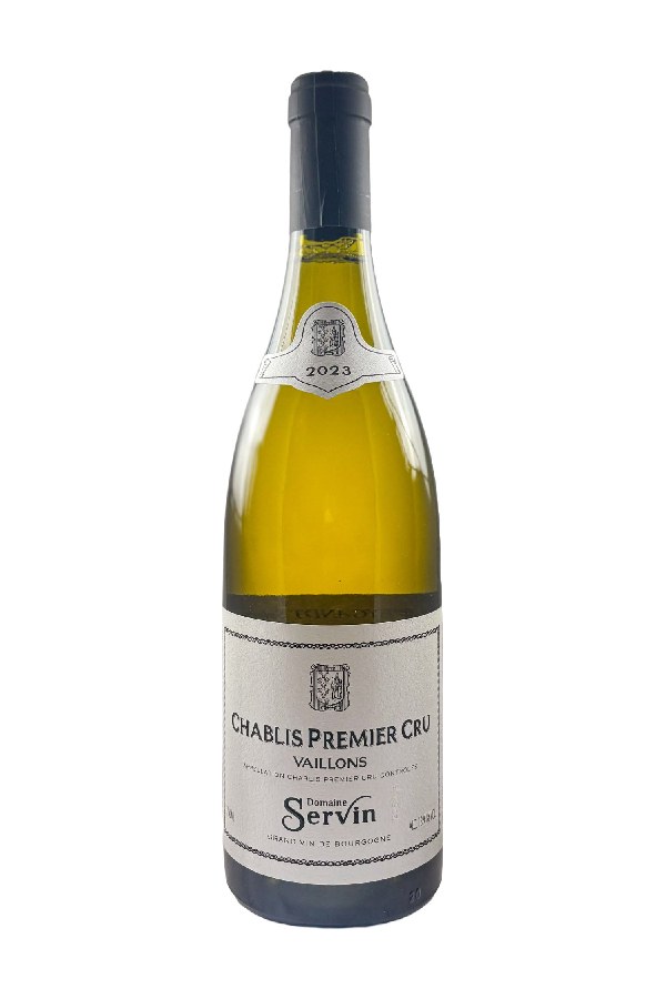 Bottle of Domaine Servin Chablis 1er Cru les Vaillons 2023