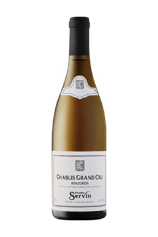 Bottle of Domaine Servin Chablis Grand Cru Bougerots 2019
