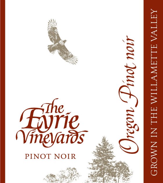 Bottle of Eyrie The Eyrie Vineyards Pinot Roland Green 2021