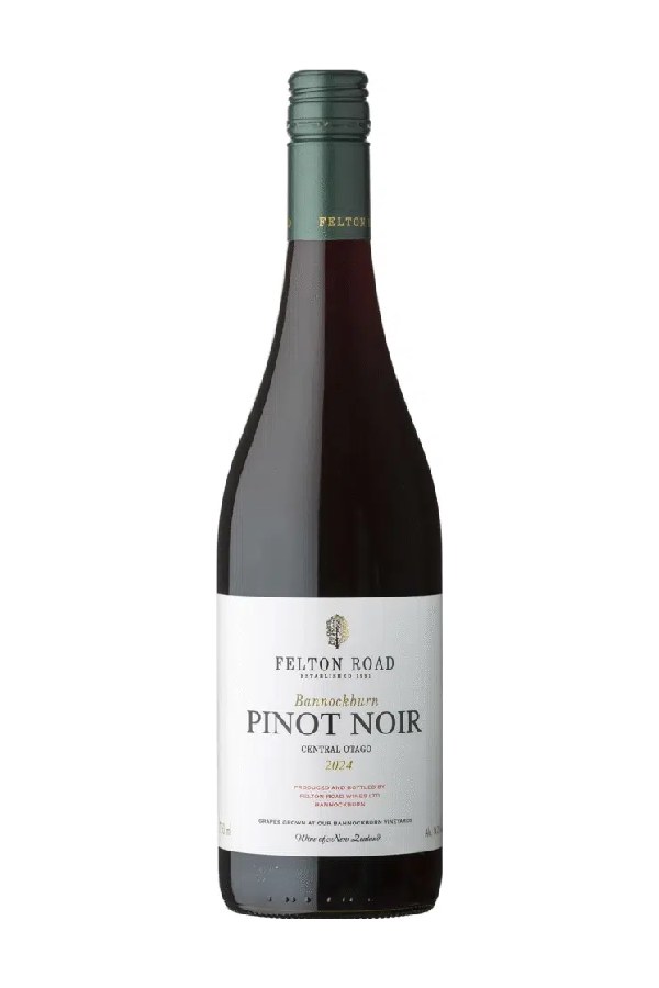 Bottle of Felton Road Pinot Noir Bannockburn Central Otago 2022