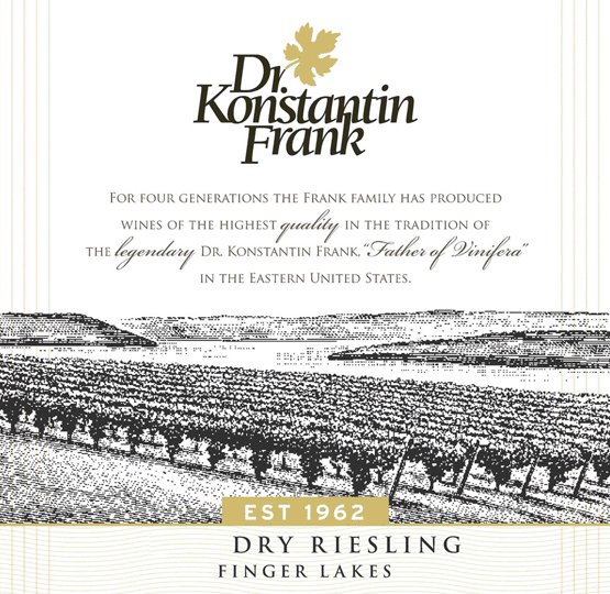 Bottle of Frank Dr Konstantin Frank Dry Rose 2024