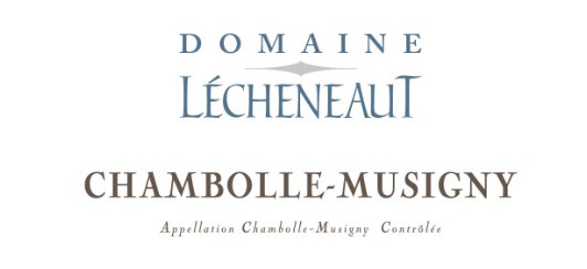 Bottle of Lecheneaut Chambolle Musigny 2011