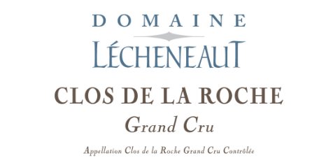 Bottle of Lecheneaut Domaine Lecheneaut Clos de la Roche Grand Cru 2012