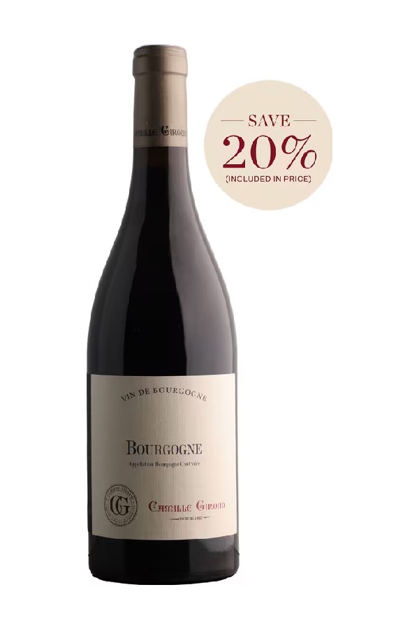 Bottle of Camille Giroud Maison Camille Giroud Bourgogne Rouge 2021