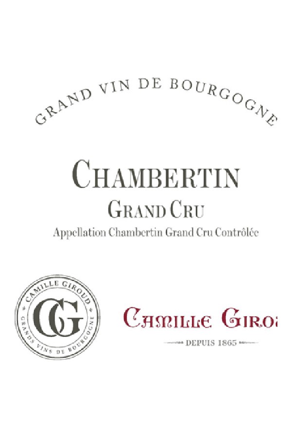 Bottle of Camille Giroud Maison Camille Giroud Chambertin Grand Cru 2020