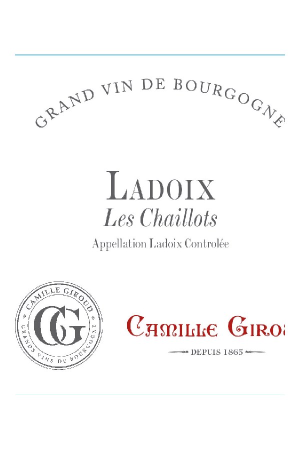 Bottle of Camille Giroud Maison Camille Giroud Ladoix les Chaillots 2020