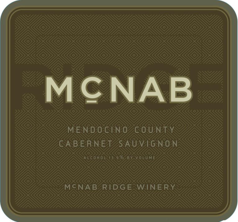 Bottle of Mcnab Ridge Cabernet Sauvignon Mendocino County 2020