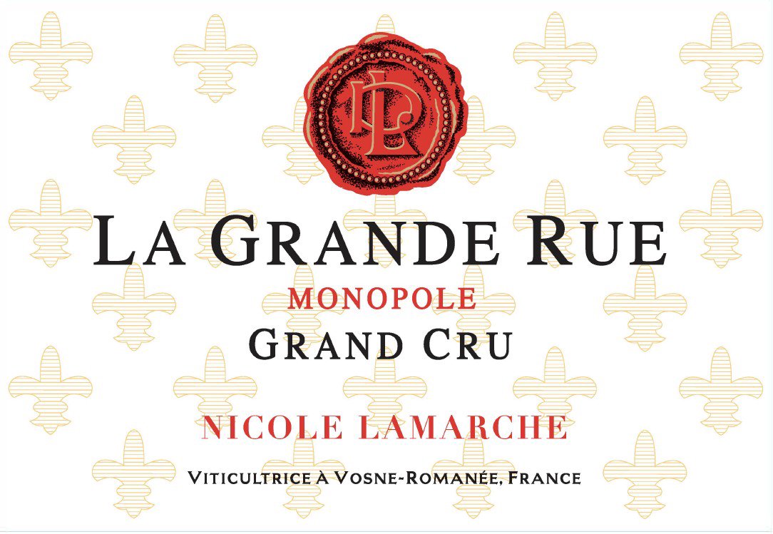 Bottle of Nicole Lamarche La Grande Rue Grand Cru Monopole 2018