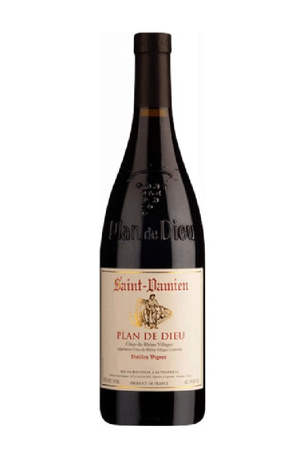 Bottle of Saint Damien Cotes du Rhone Vieilles Vignes Plan de Dieu 2018