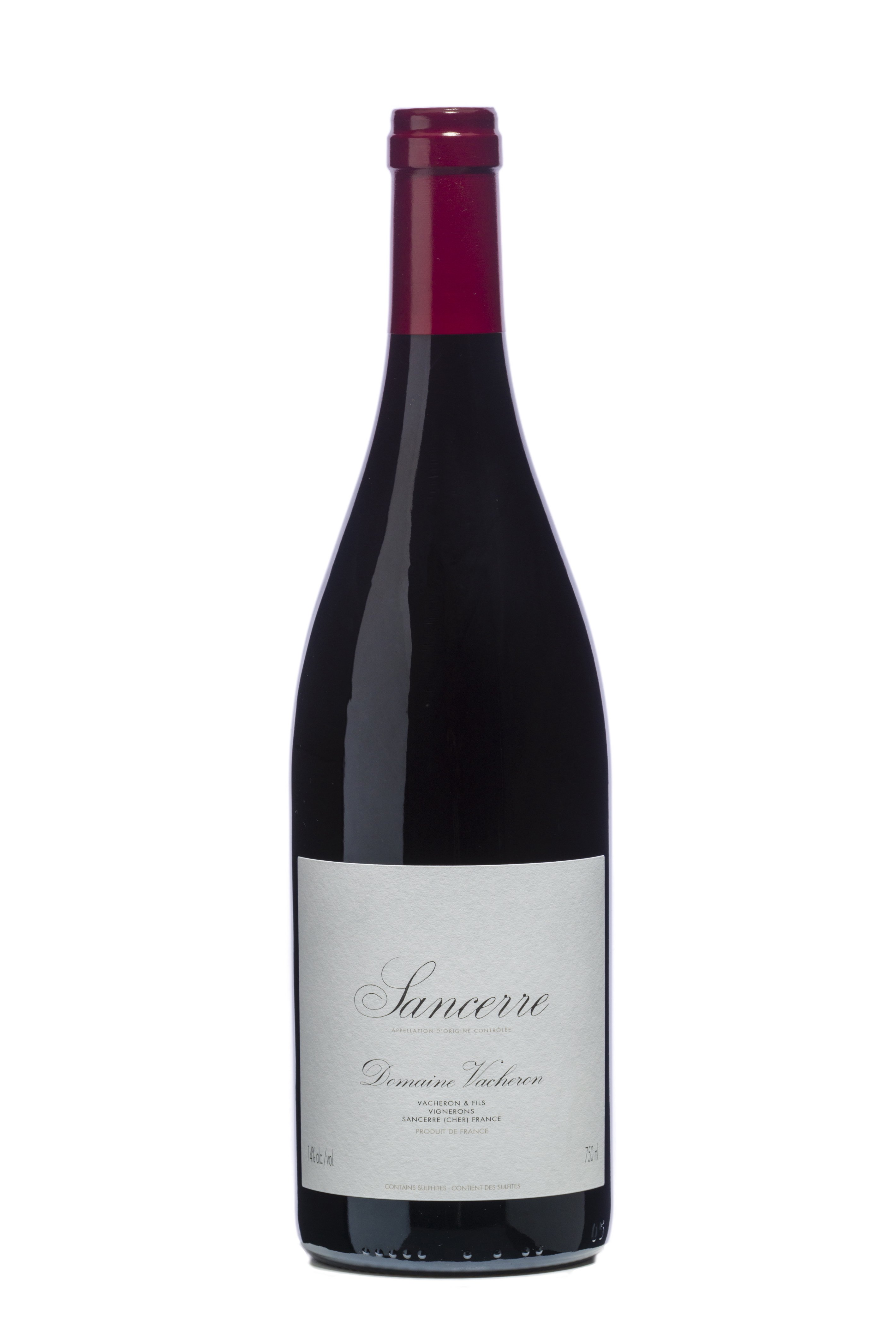 Bottle of Vacheron Domaine Vacheron Sancerre Rouge 2022