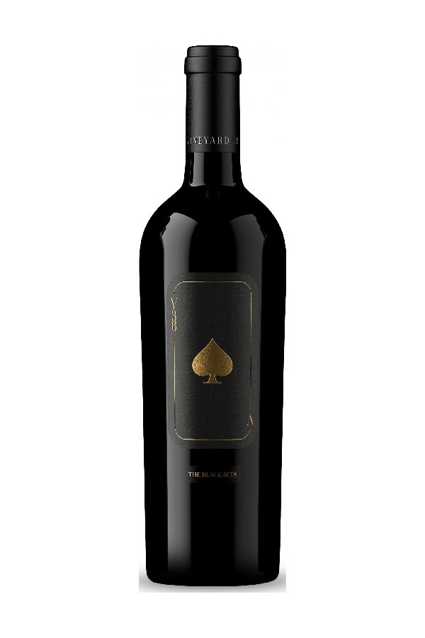 Bottle of Vineyard 36 the Black Aces Cabernet Sauvignon Napa Valley 2021
