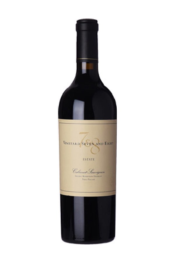 Bottle of Vineyard 7 & 8 Estate Cabernet Sauvignon Spring Mountain Napa Valley 2021
